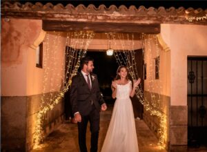 cortina de luces para boda
